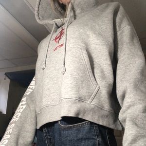 TNA cropped hoodie